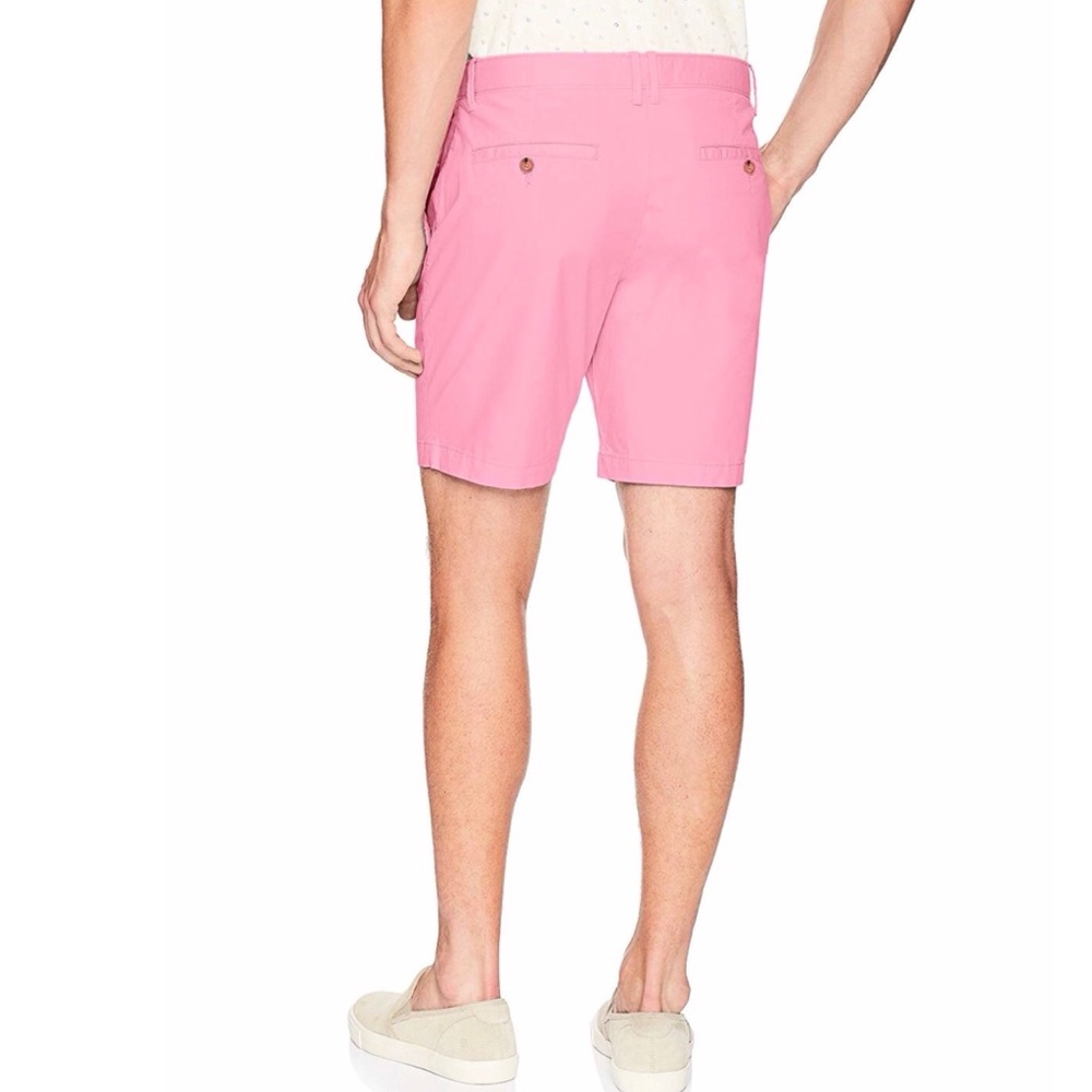  Men’s Original Penguin P55 Shorts Fuchsia Pink - Picture 8 of 8